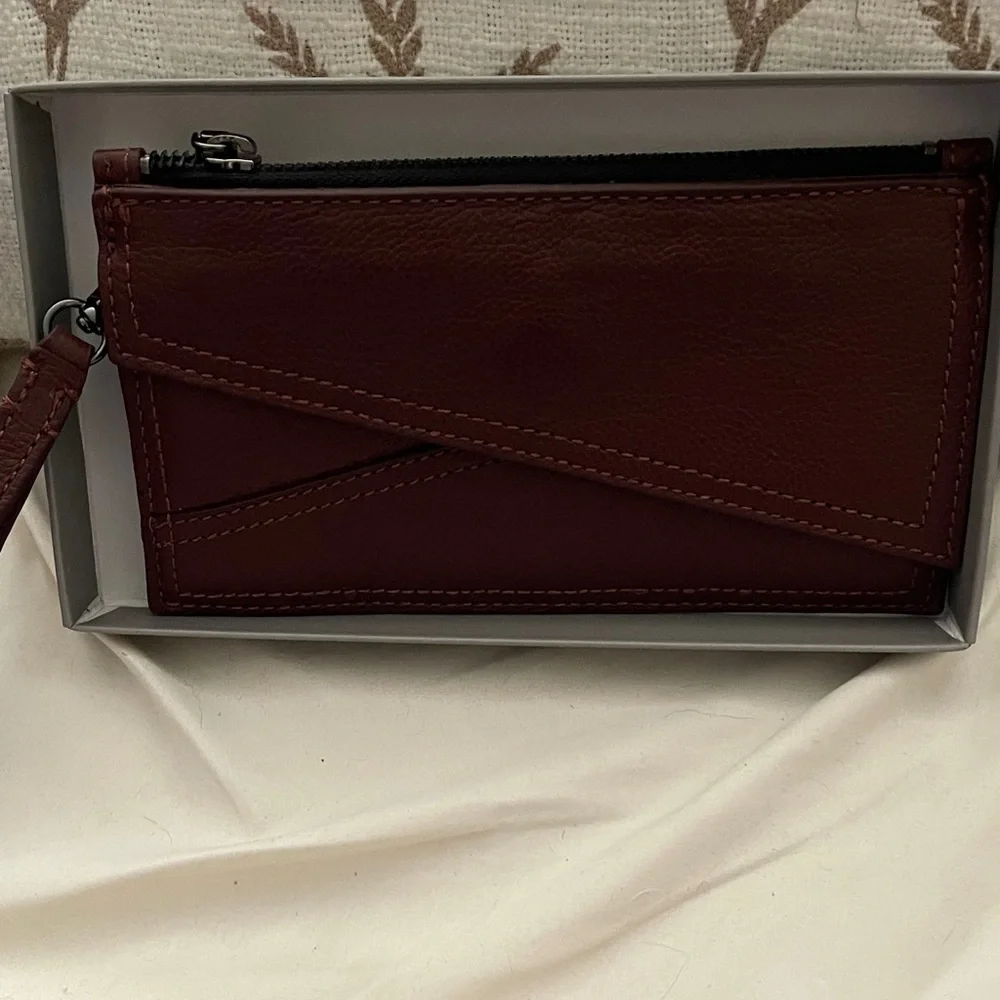 Botkier New York Small Malbec Crosstown Wristlet Clutch NIB Botkier New York